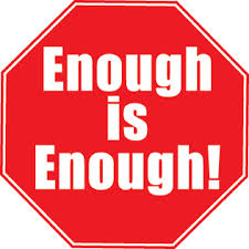 Blog Post - Enough