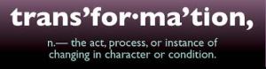 Blog Post 1 - Transformation