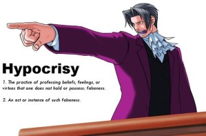 Blog Post 2 - Hypocrisy