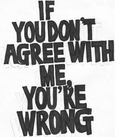 BLOG POST - Disagree