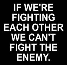 Blog Post - Fighting Each Other