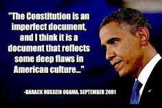 BLOG POST 1 - Obama on Constitution