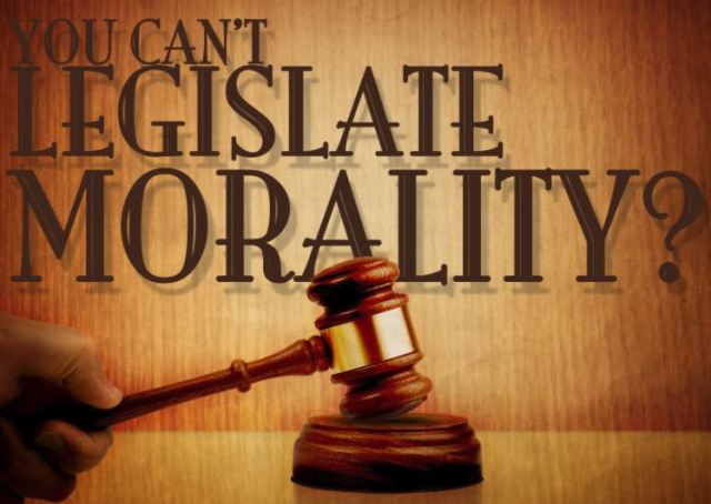 BLOG POST 1 - Legislate Morality